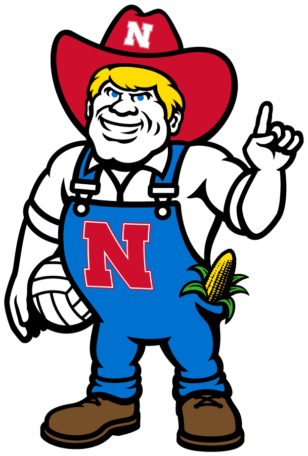 Nebraska Cornhuskers 2023-Pres Mascot Logo v6 diy iron on heat transfer